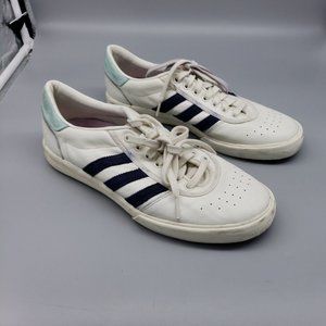 Adidas Lucas Puig Premier Shoes Sneakers Blue Pink White size mens 11 LHV 029005